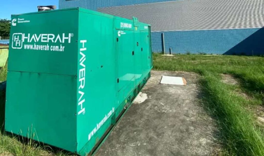 Gerador para uso industrial e eventos de médio porte