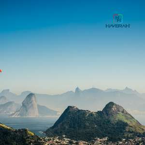 Mapa das regiões atendidas pela Haverah no estado do RJ